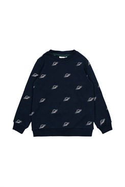 The New Marty Pique LS sweatshirt - Navy Blazer planet